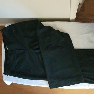 MICHAEL Michael Kors Womens Berkley Fit Casual Trousers. Black. Size 14